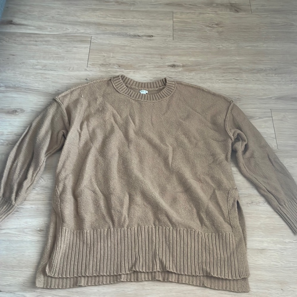 Aerie oversize brown sweater XS